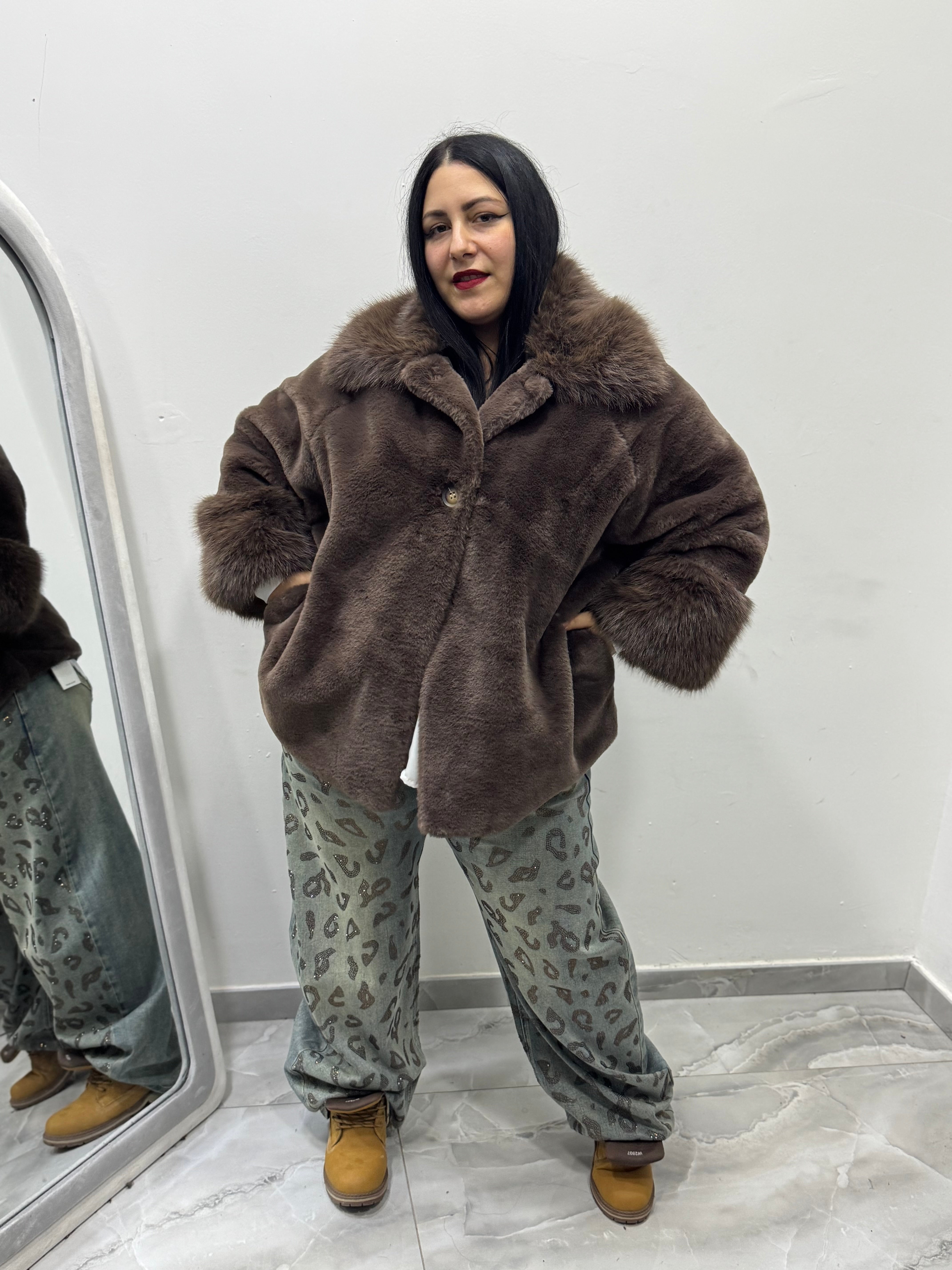 Eco pelliccia regina