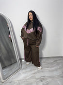 Coordinato tuta petalo