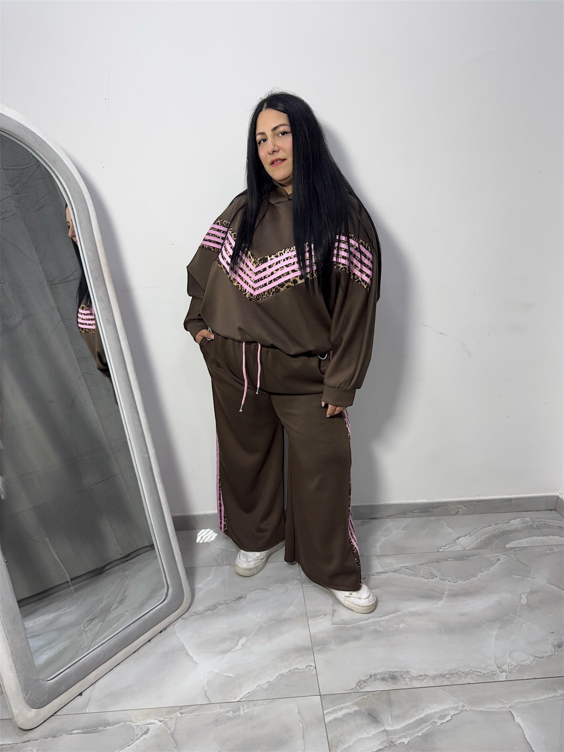 Coordinato tuta petalo