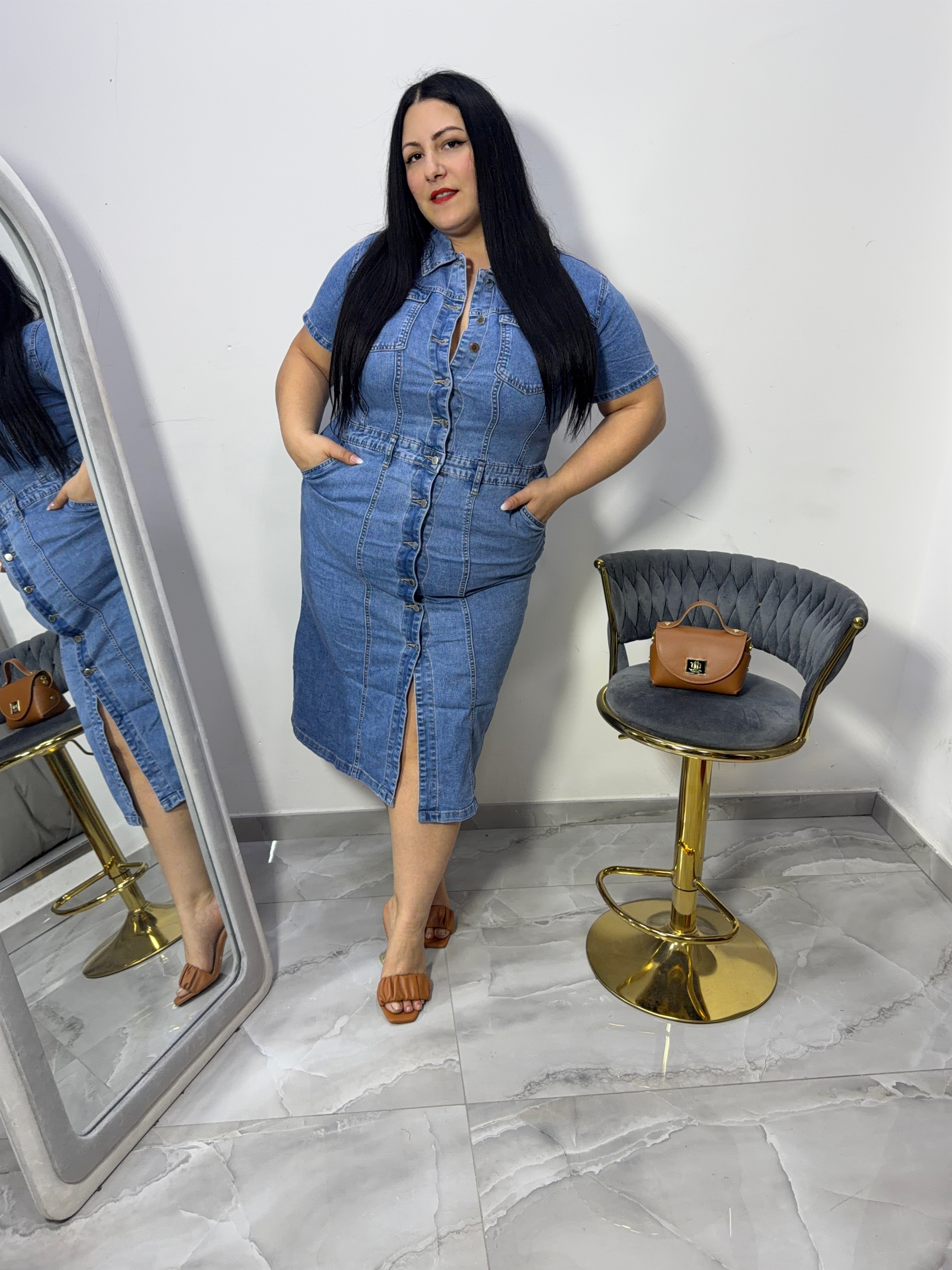 Abito in denim Alma