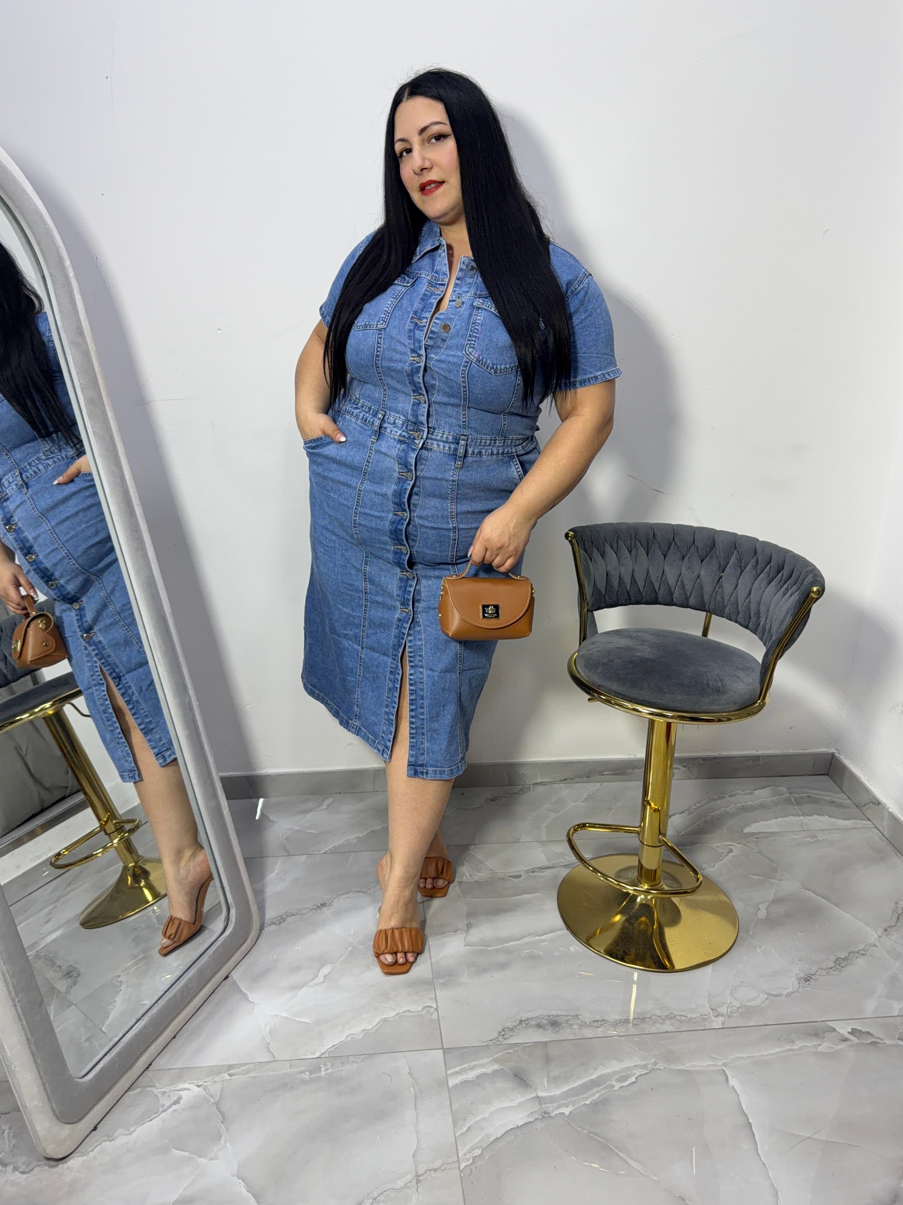Abito in denim Alma