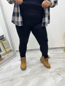 Leggins vita alta