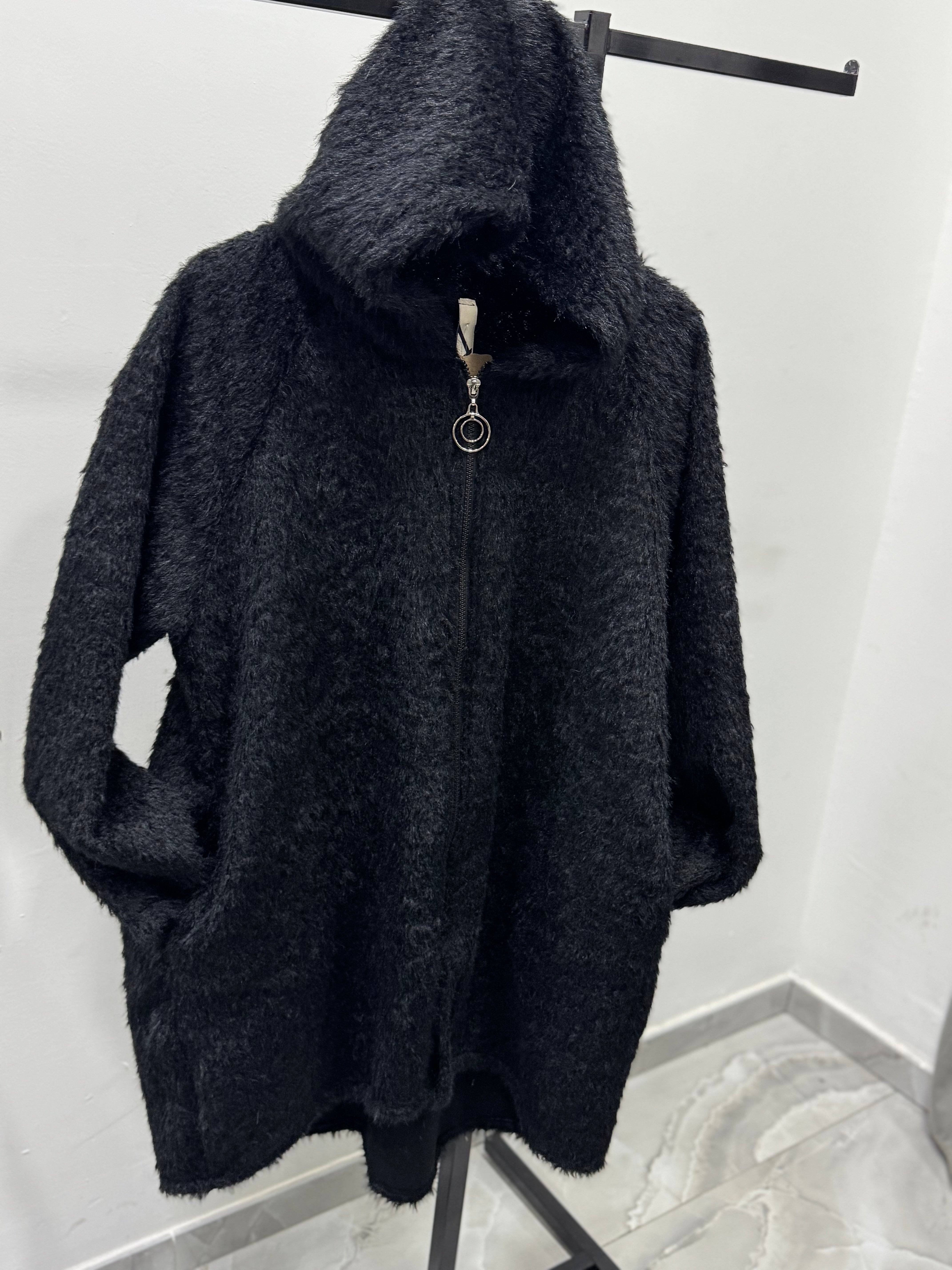 Cardigan peluche