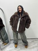 Eco pelliccia regina