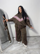 Coordinato tuta petalo