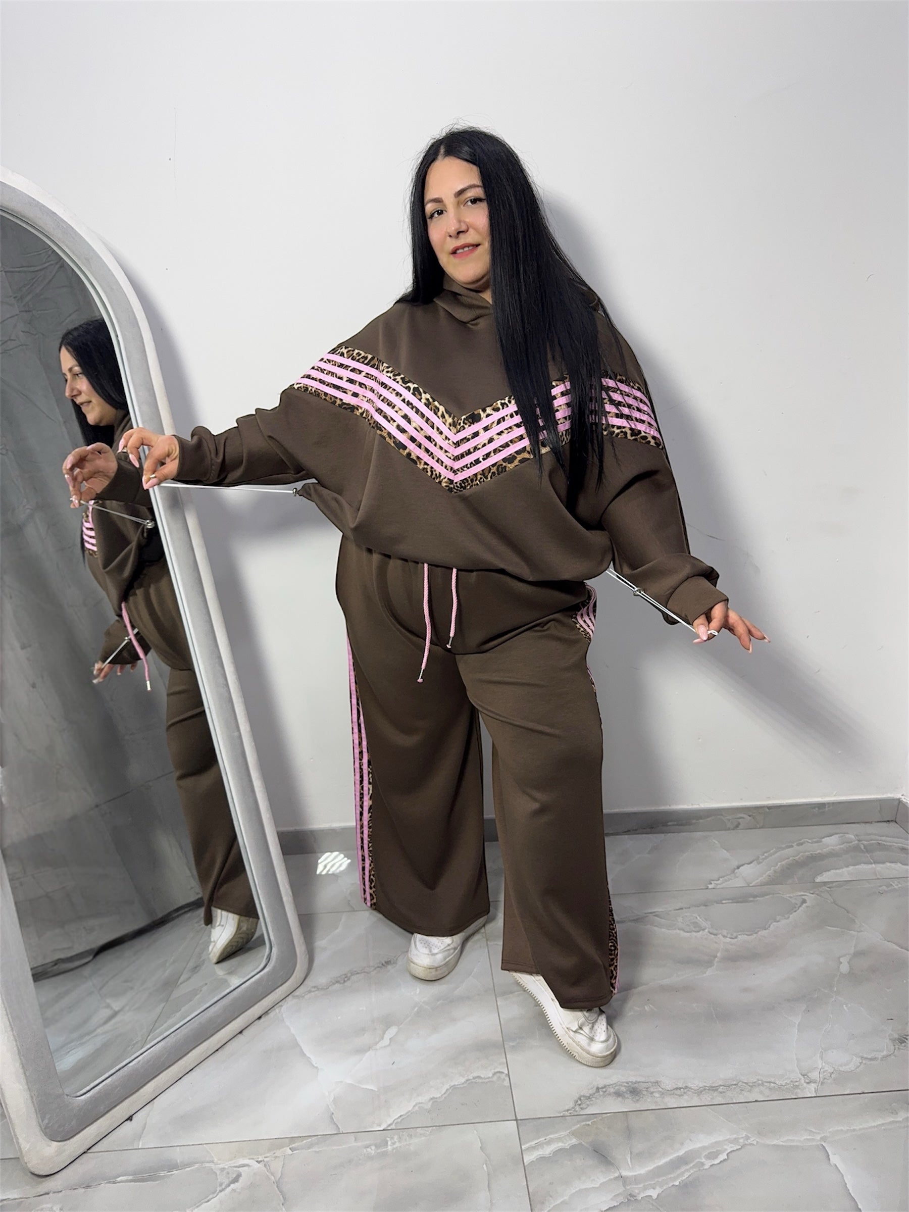 Coordinato tuta petalo