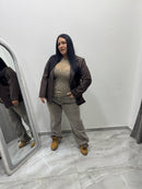 Blazer Brown Samy
