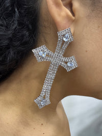 Orecchini Croce