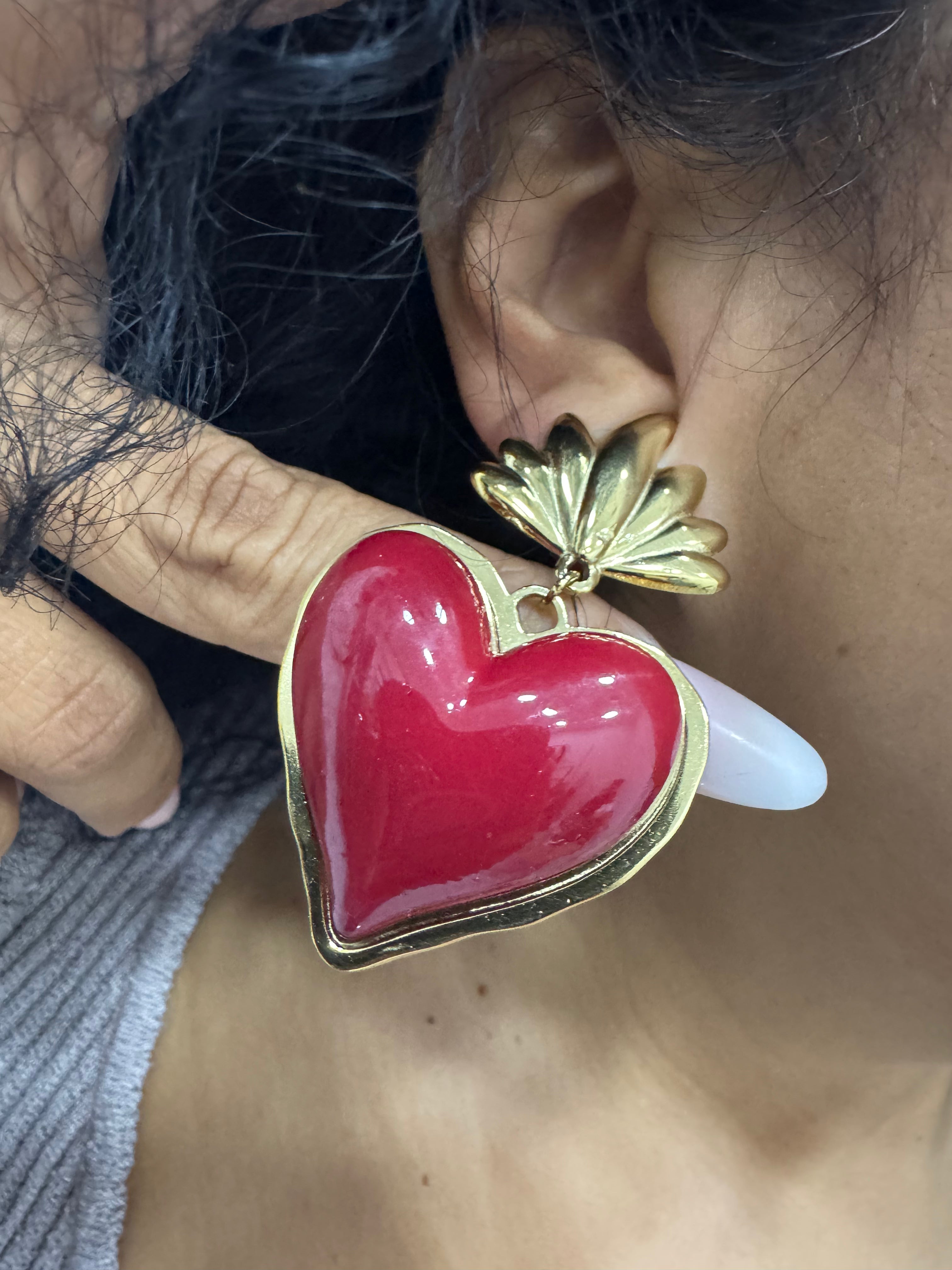 Orecchino Heart